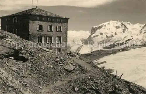 AK / Ansichtskarte Zermatt VS Berghotel Belvedere am Matterhorn Monte Rosa Walliser Alpen Kat. Zermatt