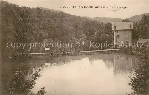 AK / Ansichtskarte La Bourboule Le Barrage Staudamm Kat. La Bourboule