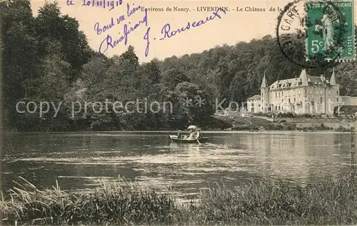 AK / Ansichtskarte Liverdun Chateau de la Flie au bord de la Moselle Kat. Liverdun