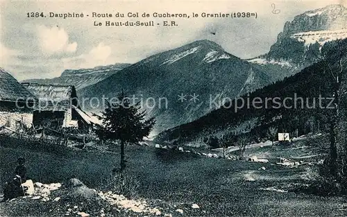 AK / Ansichtskarte Dauphine Route du Col de Cucheron le Granier Le Haut du Seuil Kat. Grenoble