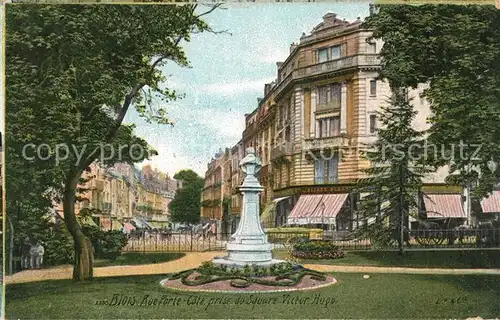 AK / Ansichtskarte Blois Loir et Cher Rue Porte Square Victor Hugo Monument Kat. Blois