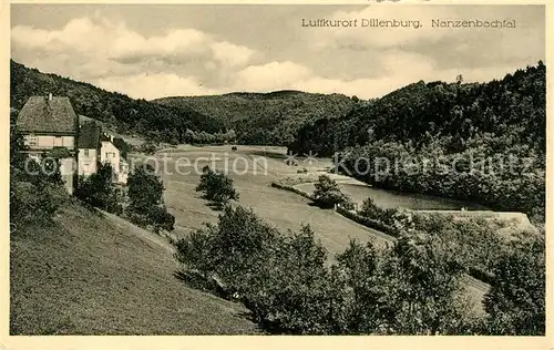 AK / Ansichtskarte Dillenburg Landschaftspanorama Nanzenbachtal Luftkurort Kat. Dillenburg