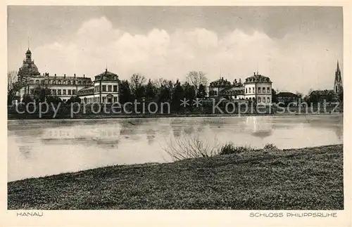 AK / Ansichtskarte Hanau Main Schloss Philippsruhe Kat. Hanau