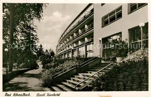 AK / Ansichtskarte Bad Schwalbach Staatliches Kurhotel Kat. Bad Schwalbach