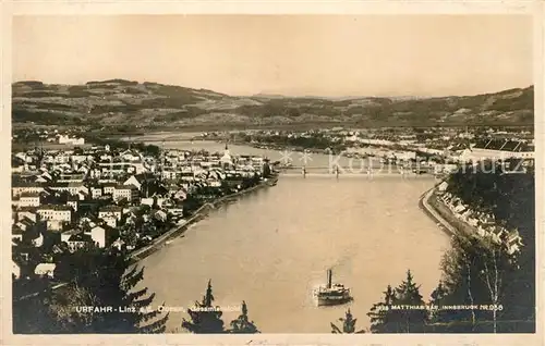 AK / Ansichtskarte Urfahr Linz Donau Panorama Kat. Linz