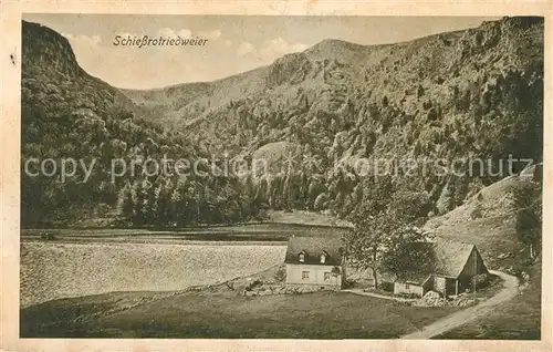 AK / Ansichtskarte Vosges Vogesen Region Schiessrotriedweier Kat. Gerardmer