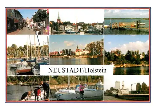 AK / Ansichtskarte Neustadt Holstein Hafen Kat. Neustadt in Holstein