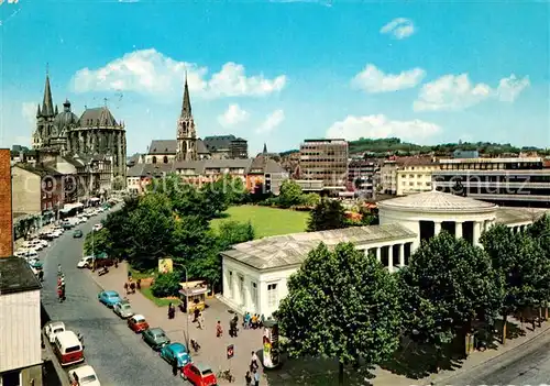 AK / Ansichtskarte Bad Aachen Elisenbrunnen Dom