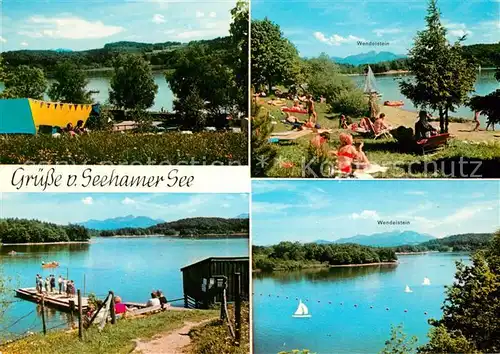 AK / Ansichtskarte Weyarn Campingplatz SeehamerSee Kat. Weyarn