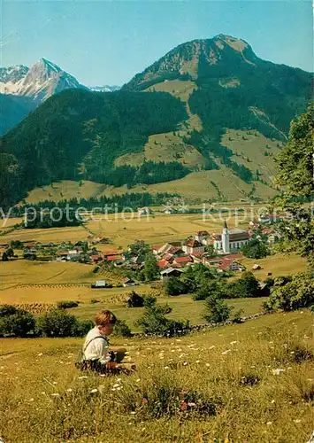 AK / Ansichtskarte Bad Oberdorf Rotspitze Imbergerhorn Kat. Bad Hindelang