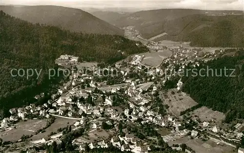 AK / Ansichtskarte Herrenalb Bad Fliegeraufnahme Kat. Bad Herrenalb