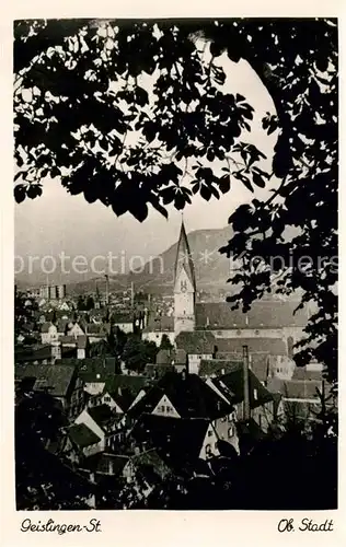 AK / Ansichtskarte Geislingen Steige Teilansicht mit Kirche Kat. Geislingen an der Steige