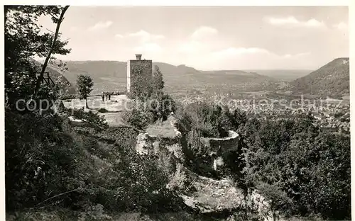 AK / Ansichtskarte Geislingen Steige Ruine Helfenstein Kat. Geislingen an der Steige