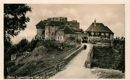 AK / Ansichtskarte Hohenrechberg Ruine Hohenrechberg Kat. Schwaebisch Gmuend