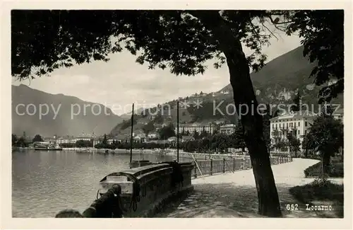 AK / Ansichtskarte Locarno Lago Maggiore Teilansicht