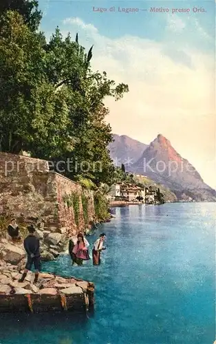 AK / Ansichtskarte Oria Lago di Lugano Panorama Kat. Lugano