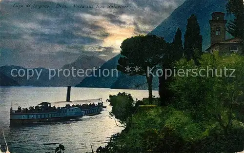 AK / Ansichtskarte Oria Lago di Lugano Vista sul San Salvatore Kat. Lugano