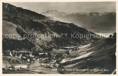 AK / Ansichtskarte Les Avants et les Dents du Midi Kat. Les Avants