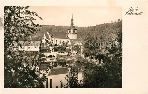 AK / Ansichtskarte Bad Liebenzell Teilansicht mit Kirche Kat. Bad Liebenzell