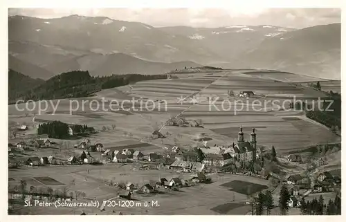 AK / Ansichtskarte St Peter Schwarzwald Panorama Kat. St. Peter