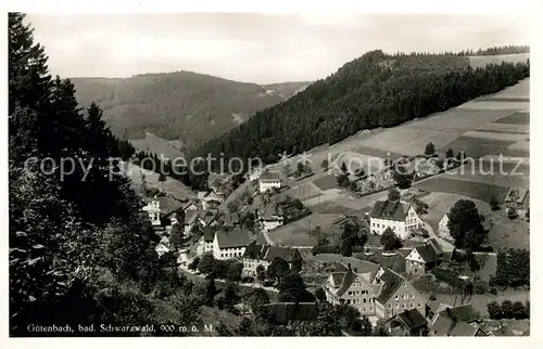 AK / Ansichtskarte Guetenbach Schwarzwald Gasthaus Pension zur Post