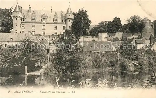 AK / Ansichtskarte Montresor Ensemble du Chateau Schloss Kat. Montresor