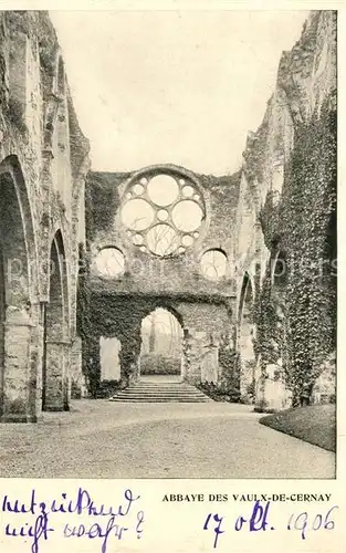 AK / Ansichtskarte Les Vaux de Cernay Abbaye Ruines Kat. Cernay la Ville