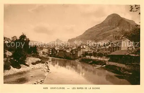 AK / Ansichtskarte Saint Claude Jura Les Bords de la Bienne Kat. Saint Claude