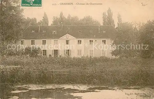 AK / Ansichtskarte Charmoy Yonne Chateau de Charmeaux Kat. Charmoy