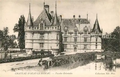 AK / Ansichtskarte Azay le Rideau Chateau facades orientales Schloss Kat. Azay le Rideau