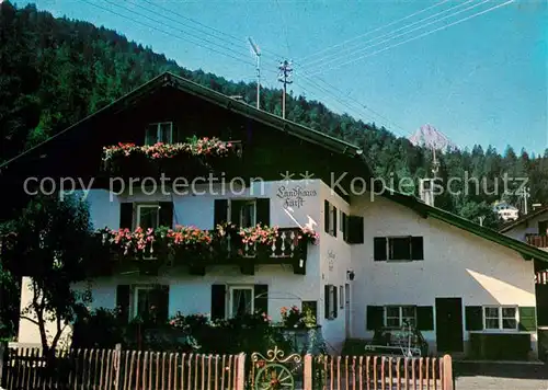 AK / Ansichtskarte Mittenwald Karwendel Tirol Landhaus Fuerst Kat. Schwaz