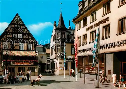 AK / Ansichtskarte Kissingen Bad Fussgaengerzone Markt Kat. Bad Kissingen