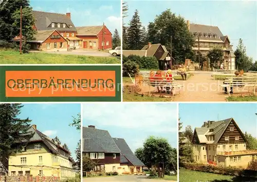 AK / Ansichtskarte Oberbaerenburg Baerenburg Gasthaus Zum Baeren FDGB Erholungsheim