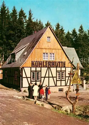 AK / Ansichtskarte Sosa Erzgebirge Gasthaus Koehlerhuette Kat. Sosa