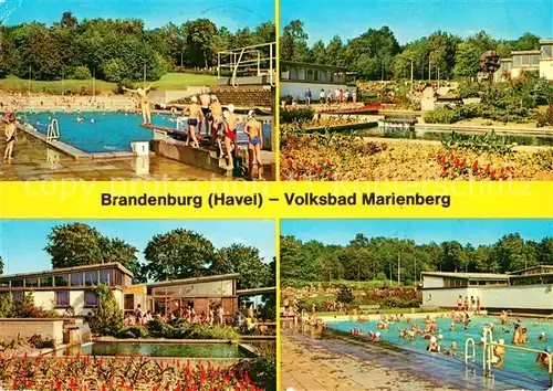 AK / Ansichtskarte Brandenburg Havel Volksbad Marienberg Kat. Brandenburg