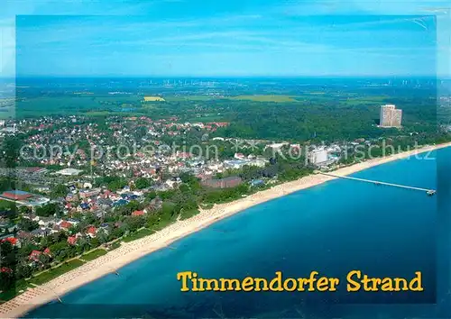 AK / Ansichtskarte Timmendorfer Strand Fliegeraufnahme Kat. Timmendorfer Strand