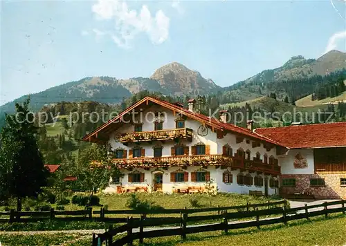 AK / Ansichtskarte Bayrischzell Zellerhof Wendelstein Kat. Bayrischzell