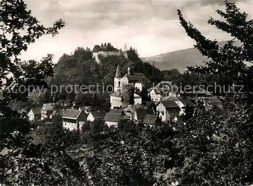 AK / Ansichtskarte Lindenfels Odenwald Blick vom Schenkenberg Kat. Lindenfels