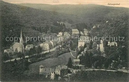 AK / Ansichtskarte Schlangenbad Taunus Panorama Kat. Schlangenbad