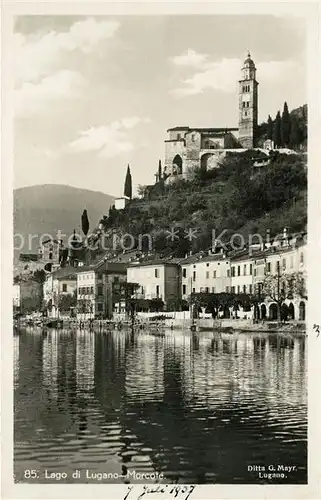 AK / Ansichtskarte Morcote Lago di Lugano Teilansicht