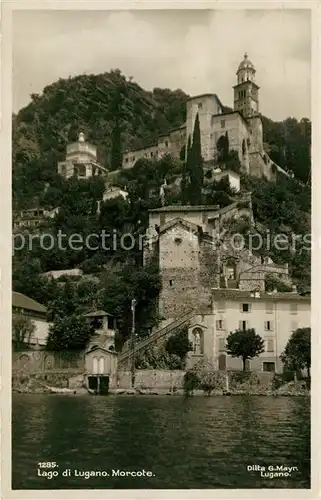 AK / Ansichtskarte Morcote Lago di Lugano Teilansicht