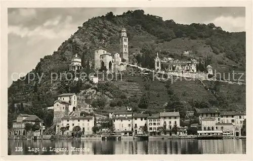 AK / Ansichtskarte Morcote Lago di Lugano Ortsansicht
