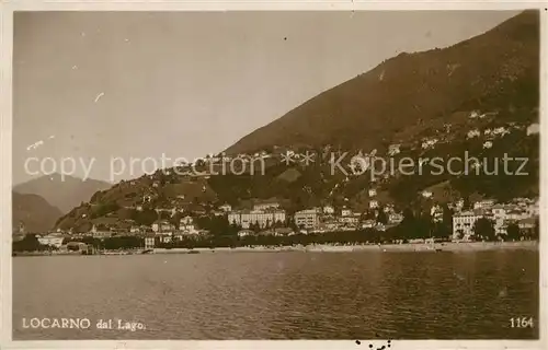 AK / Ansichtskarte Locarno Lago Maggiore Panorama