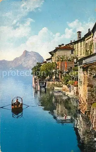 AK / Ansichtskarte Gandria Lago di Lugano Motivo Kat. Gandria