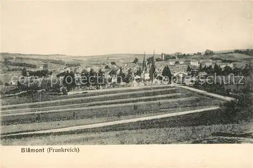 AK / Ansichtskarte Blamont Meurthe et Moselle Panorama Kat. Blamont