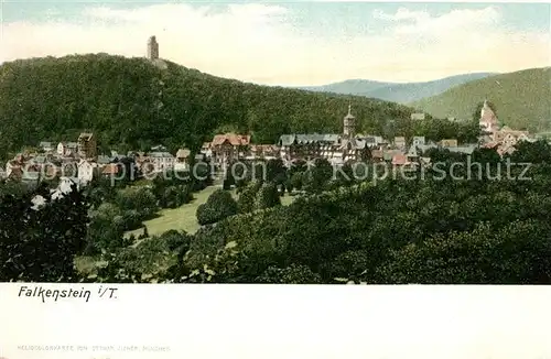 AK / Ansichtskarte Falkenstein Taunus Panorama Turm Kat. Koenigstein im Taunus