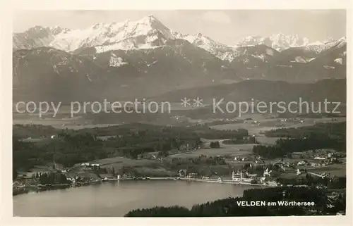 AK / Ansichtskarte Velden Woerthersee Panorama