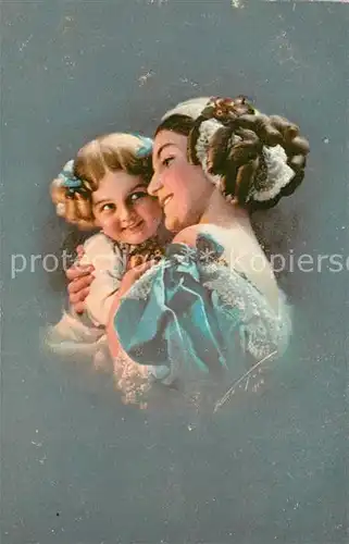AK / Ansichtskarte Kinder Child Enfants Mutter mit Kind  Kat. Kinder