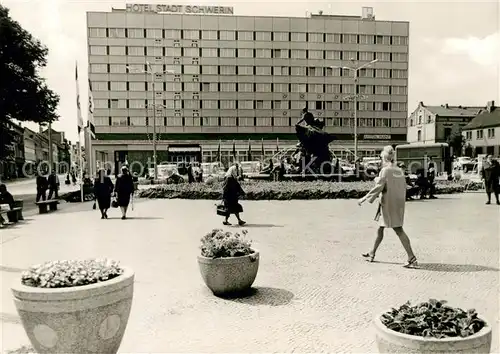 AK / Ansichtskarte Schwerin Mecklenburg Hotel Stadt Schwerin Kat. Schwerin