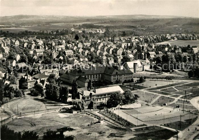 AK / Ansichtskarte Oelsnitz Erzgebirge Fliegeraufnahme Kat. Oelsnitz